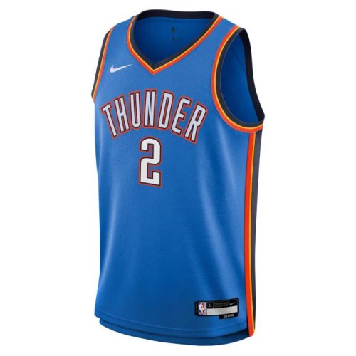 Nike NBA Oklahoma City Thunder - Shai Gilgeous-Alexander Icon Swingman Jersey Blue M