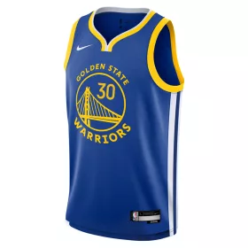   NIKE NBA GOLDEN STATE WARRIORS STEPHEN CURRY BOYS ICON SWINGMAN JERSEY RUSH BLUE