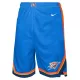 Nike NBA Oklahoma City Thunder Icon Edition Shorts Blue L