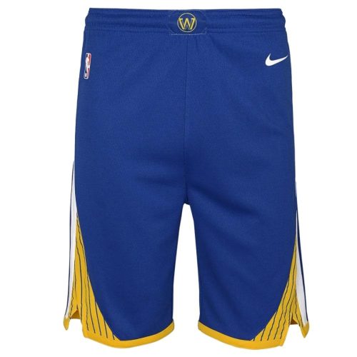 Nike NBA Golden State Warriors Icon Edition Kids Shorts Blue M
