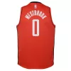 NBA X NIKE KIDS HOUSTON ROCKETS RUSSEL WESTBROOK CON SWINGMAN JERSEY RED