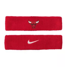  Nike NBA Chicago Bulls Single Solid Team Logo Headband Junior Red