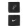 Nike NBA San Antonio Spurs Solid Team Logo Wristbands Junior Black ONE