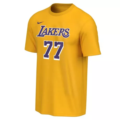 Nike NBA Adults N&N Tee Icon - Los Angeles Lakers Luka Doncic - Amarillo XL