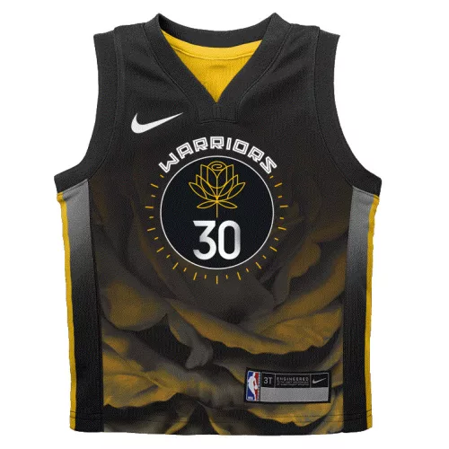 Nike NBA Golden State Warriors Curry Stephen City Edition Replica Jersey 3-4YR