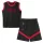 Nike NBA Chicago Bulls Mesh Tank And Short Set Black