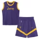 Nike NBA Los Angeles Lakers Mesh Tank And Short Set Purple