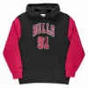 MITCHELL & NESS CHICAGO BULLS DENNIS RODMAN Mens Name & Number Pullover Hoody