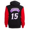 MITCHELL & NESS TORONTO RAPTORS VINCE CARTER Mens Name & Number Pullover Hoody