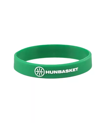 Hunbasket Szilikon gyerek karkötő Zöld ONE
