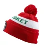 Hunbasket Kötött sapka Piros