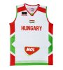Hunbasket 2026 Férfi Válogatott Hivatalos mérkőzés mez fehér M