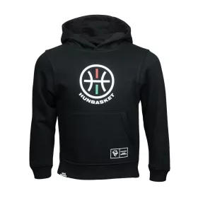 Hunbasket Hoodie gyerek Fekete