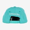 MITCHELL & NESS NBA VANCOUVER GRIZZLIES TEAM GROUND 2.0 STRETCH HWC SNAPBACK TEAL