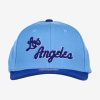 MITCHELL & NESS NBA LOS ANGELES LAKERS TEAM 2 TONE 2.0 STRETCH HWC SNAPBACK BLUE