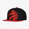 MITCHELL & NESS TORONTO RAPTORS Mens High Crown Structured Snapback RED/BLACK