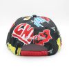 MITCHELL & NESS CHICAGO BULLS Mens High Crown Structured Snapback Black/MULTICOLOR