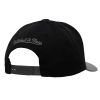 MITCHELL & NESS BROOKLYN NETS Mens High Crown Structured Snapback Black/BLK