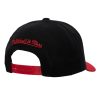 MITCHELL & NESS CHICAGO BULLS Mens High Crown Structured Snapback Black/RED/RED