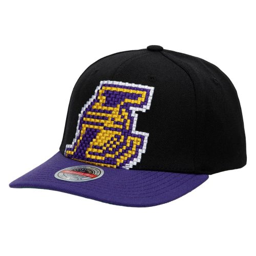 MITCHELL & NESS LOS ANGELES LAKERS Mens High Crown Structured Snapback