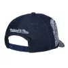 Mitchell & Ness NBA Los Angeles Lakers Run Stitch Pro Snapback Blue