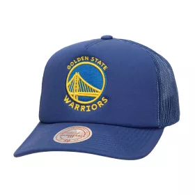   Mitchell & Ness NBA Evergreen Trucker Golden State Warriors Blue