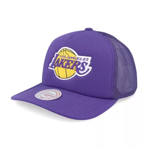 Mitchell & Ness Snapback Los Angeles Lakers Evergreen Trucker Purple