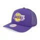 Mitchell & Ness Snapback Los Angeles Lakers Evergreen Trucker Purple
