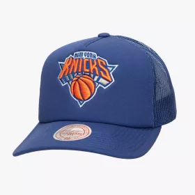 Mitchell & Ness NBA New York Knicks Evergreen Trucker Blue