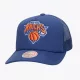 Mitchell & Ness NBA New York Knicks Evergreen Trucker Blue ONE