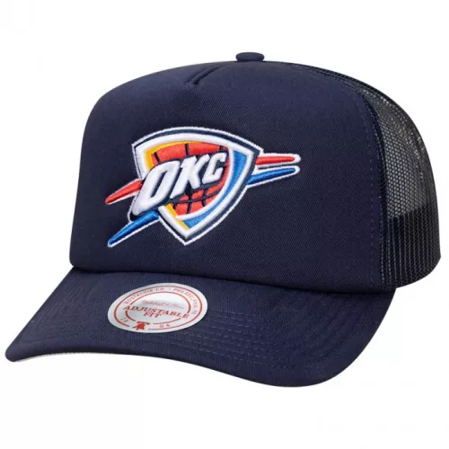 Mitchell & Ness NBA Oklahoma City Thunder Evergreen Trucker Navy ONE