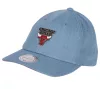 Mitchell & Ness Chicago Bulls Denim Pin Strapback DNM/RED Denim Blue/Red