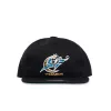 MITCHELL & NESS WASHINGTON WIZARDS TEAM LOGO DEADSTOCK THROWBACK SNAPBACK BLACK