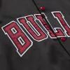 Mitchell & Ness NBA Chicago Bulls Dennis Rodman Player Lightweight Satin Jacket BLACK-SCARLET