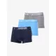 Jordan Mens Flight Cotton Trunk 3-Pack University Blue