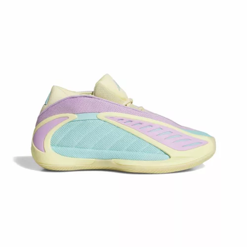 Adidas Anthony Edwards 2 Almost Yellow (GS) Almost Yellow/Bliss Lilac/Flash Aqua