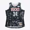 Mitchell & Ness NBA Dark Jersey All-Star 2015 Giannis Anteokounmpo Black-White M