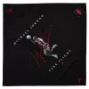 JORDAN PRINTED BANDANA BLACK/WHITE/GYM RED
