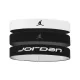 Jordan Elastic Sport Wide Headbands 3 Pk Black/White