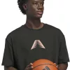 Adidas Anthony Edwards Photo Tee Black 3XL
