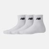 NEW BALANCE EVERYDAY ANKLE 3 PACK WHITE