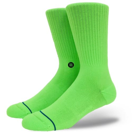 STANCE ICON FLORESCENT GREEN