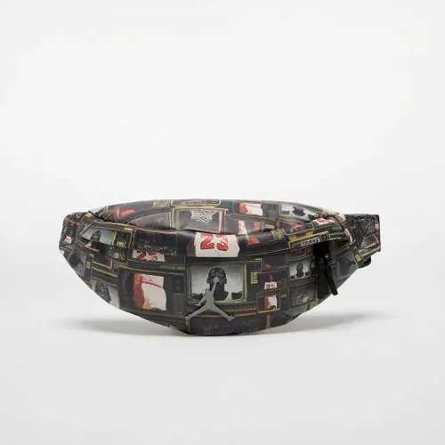 Jordan Jam Borough Gfx Crossbody Bag Black/ Multi ONE