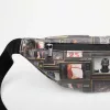 Jordan Jam Borough Gfx Crossbody Bag Black/ Multi ONE
