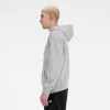 New Balance MJ41501AG Sport Essentials Logo Fleece Full Zip Grey L