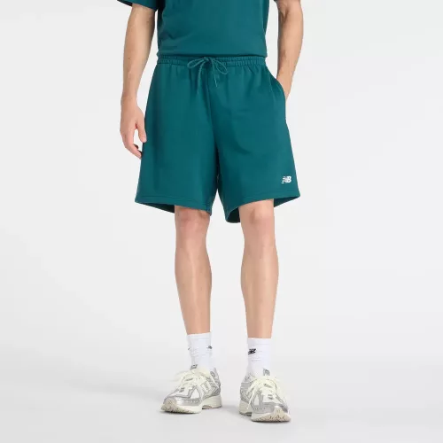 New Balance MS41520AAV 7" Essential French Terry Shorts Medusa Green M