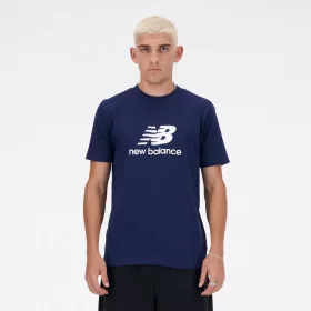 New Balance Sport Essentials Logo T-Shirt Blue