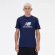 New Balance Sport Essentials Logo T-Shirt Blue M