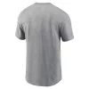 NIKE MLB COOPERSTOWN WORDMARK COTTON TEE NEW YORK YANKEES DARK GREY HEATHER