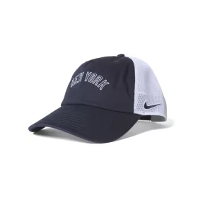   Nike MLB New York Yankees Club Unstructured Trucker Cap Pitch Blue 4FA/White 10A